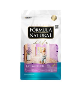 Ração Fórmula Natural Life Gatos Adultos Frango e Salmão